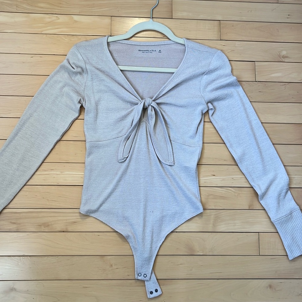 Abercrombie Soft AF Nude Bodysuit
